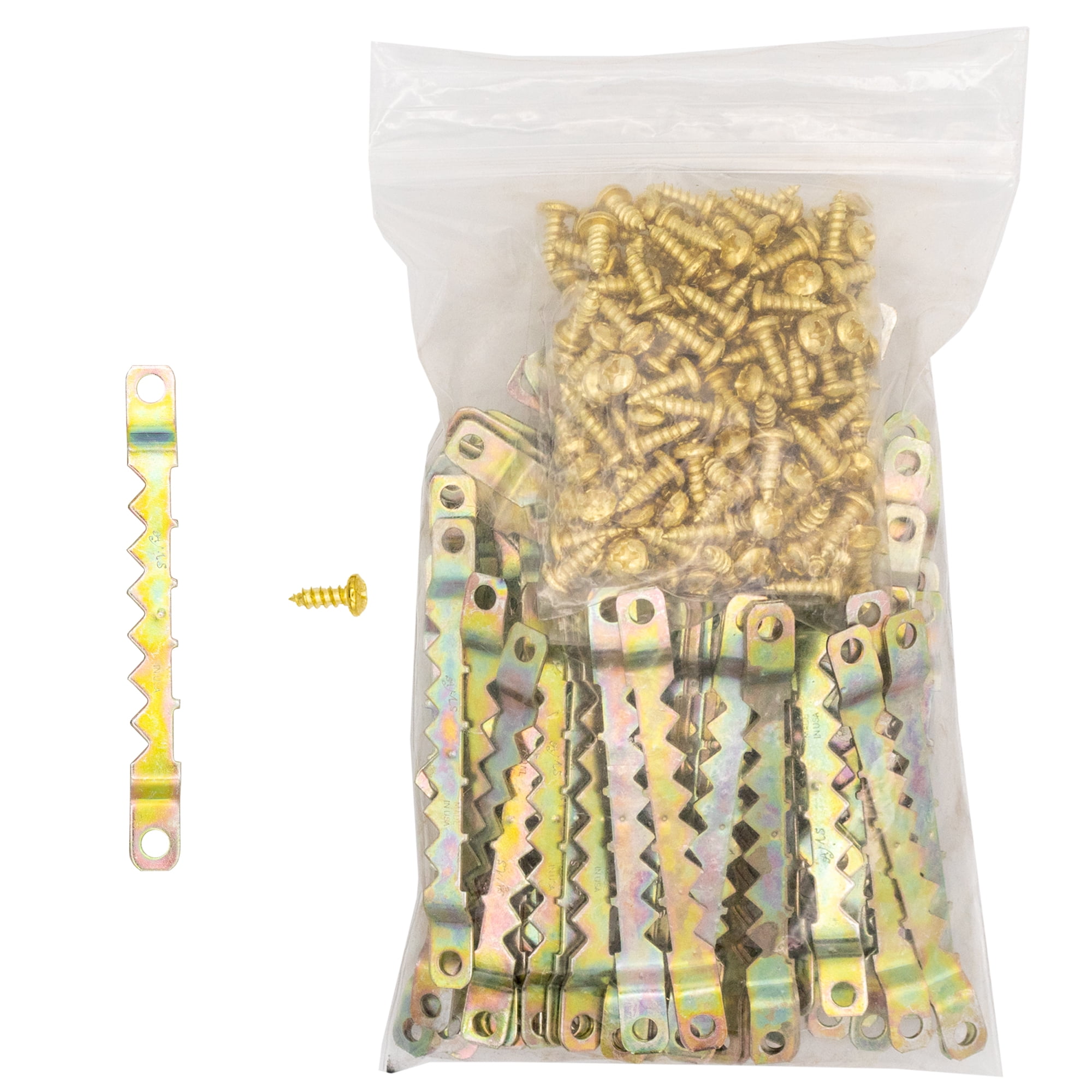 Sawtooth Hanger w/Nails For Easy Picture Hanging, 2-5/8"L (Lot/288)