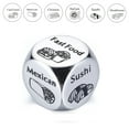 thumbnail image 6 of Fun Stainless Steel Dice Christmas Sock Gift Anniversary Birthday Present for Boyfriend Girlfriend Husband Wife Friend Valentine's Day 2Pcs, 6 of 11