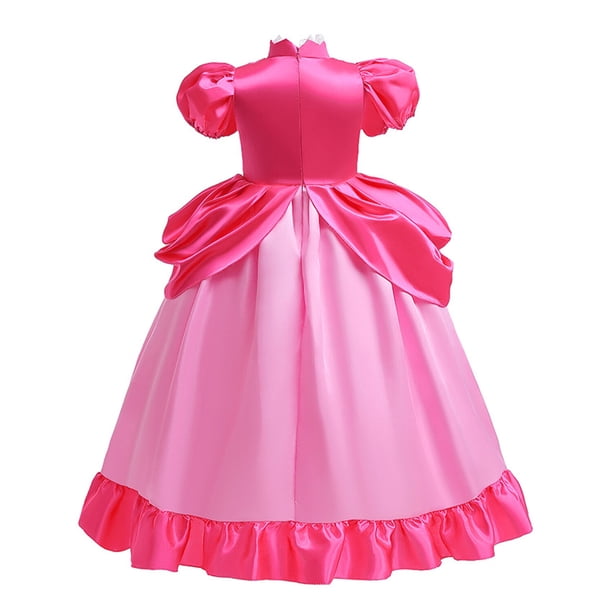 pink princess christmas dresses HAWEE Girls Pink Princess Dress Christmas Halloween Costume Cosplay Outfits  Queen Princess Fancy Dress