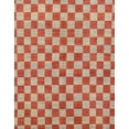thumbnail image 1 of Ahgly Company Indoor Rectangle Abstract Brownish Green Checkered Area Rugs, 3' x 5', 1 of 6