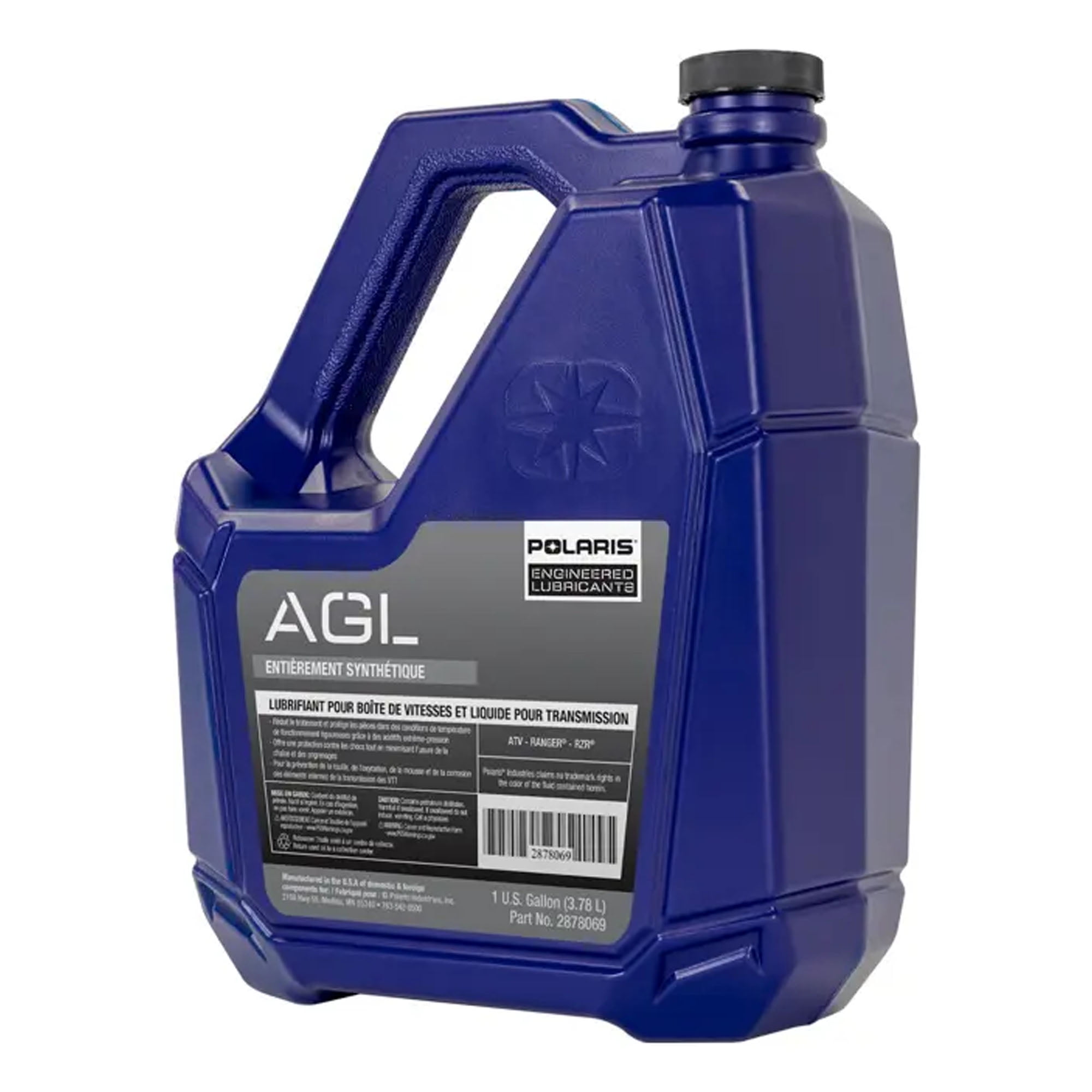 Polaris Engineered Lubricants 2878069 Synthetic Automatic Transmission Fluid, 128 oz