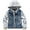 Blue, variant on lnmuld Kids Coats Durable Denim Jacket for Boys with Adjustable Hood Classic Casual Coat for Kids and Youth Size:7-8 Years