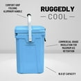 thumbnail image 3 of Camp-Zero  16L TALL 16.9 Quart Premium Cooler Blue, 3 of 9