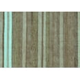 thumbnail image 1 of Ahgly Company Indoor Rectangle Abstract Light Blue Modern Area Rugs, 2' x 3', 1 of 4