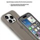 thumbnail image 2 of For iPhone 15 Pro Max Liquid Silicone Protective Case with MagSafe Charging and Induction Popover Design, 2 of 5