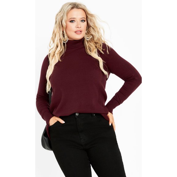 Avenue Women's Plus Size Fern Sweater