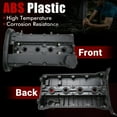 thumbnail image 4 of MITZONE Upgrade Aluminum Engine Valve Cover Kit Compatible with Chevy Aveo LT L4 1.6L Sedan 2005-2011 OE 96473757 25192208 96469203 24102927 25185117 25183635, 4 of 7