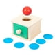 thumbnail image 3 of Bola de desarrollo de madera, de juguete, caja de permanencia, juguetes Montessori con forma de cajón, caja de caída, juguete educativo, regalo, 3 of 9