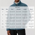 thumbnail image 3 of hoksml Men s Solid Fleece Zip Up Jacket Stand Collar Long Sleeve Sherpa Coat for Fall Winter Daily Work Comfort, 3 of 8