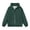 Dark Green, variant on Women's 2026 Spring Zip Up Y2K Hoodies Long Sleeve Oversized Hoodie 2 Ways Zipper Sweatshirts Jackets with Pockets