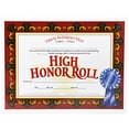thumbnail image 2 of High Honor Roll Certificate, 8.5 Pouces X 11 Pouces, Lot de 30, 2 of 3