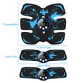 thumbnail image 3 of Wireless EMS Muscle Stimulator with LED Screen, Smart Electric Ab Toner for Abs, Arms & Legs – 8 Modes, 29 Levels – Rechargeable Fitness Massager & Training Stickers (Includes Ab & Arm Pads), 3 of 10