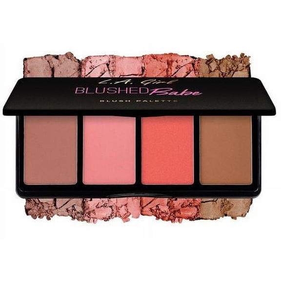 LA Girl Fanatic Blush Palette - Blushed Babe