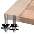 thumbnail image 3 of Broca Carburo Jgo 2 Piezas Router Ensamble Cóncavo Madera, 3 of 3