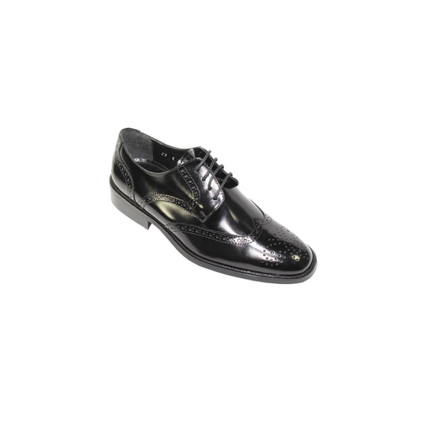 ZAPATOS DE VESTIR EVOLUCION HOMBRE CABALLERO NEGRO PIEL 21952 LEON 21952p