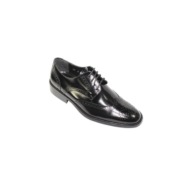 ZAPATOS DE VESTIR EVOLUCION HOMBRE CABALLERO NEGRO PIEL 21952 Leon 21952p