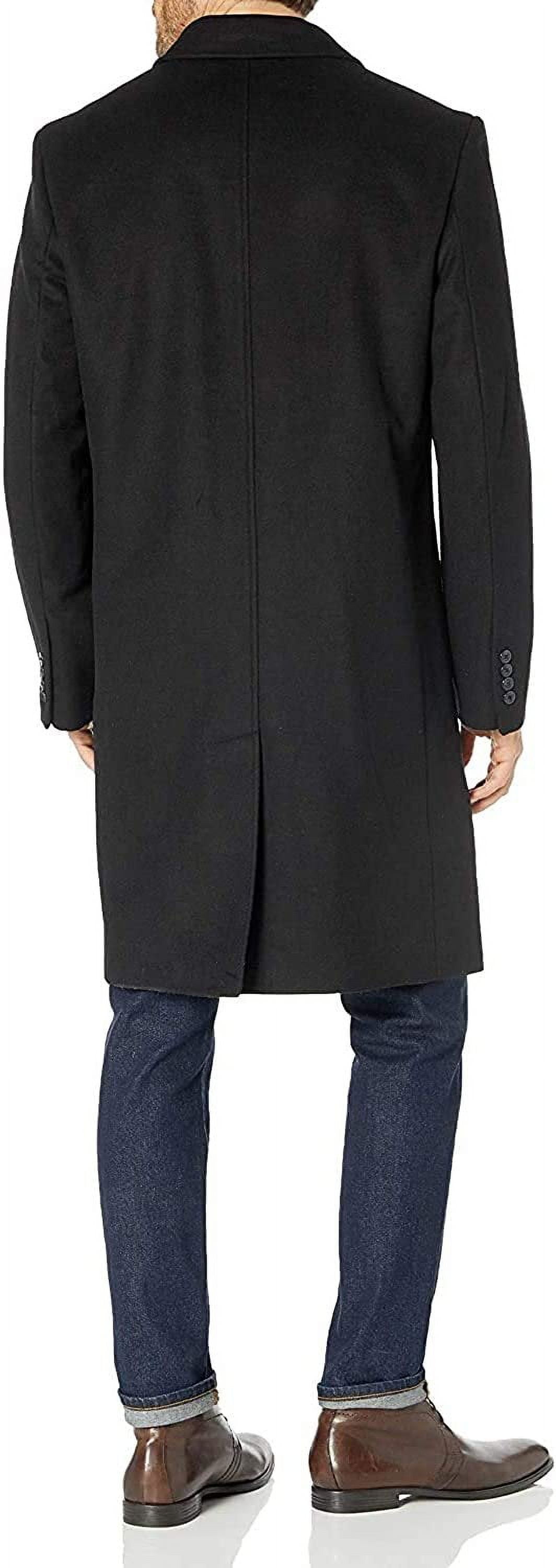 LONDON FOG Men's L19195 Signature Wool Blend Top Coat