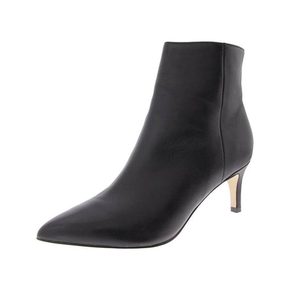 Nine West Womens Sheeba Leather Almond Toe Ankle Boots