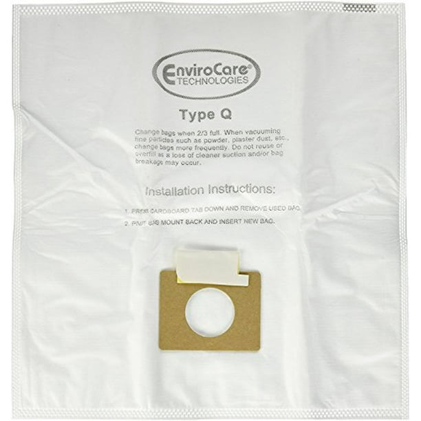 9 Kenmore HEPA Canister Type C, Q, 50558 50555 50557 Sears AntiAllergen Vacuum Bags Walmart