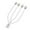 1 to 4, variant on ARGB Splitter 5V 3Pin 1 to three/4 Connector Power Cable for PC Desktop Computer 1 to three