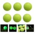 thumbnail image 6 of Sipeihong 6 Glow in the Dark Practice Balls Night Fluorescent Tennis Balls, 6 of 10