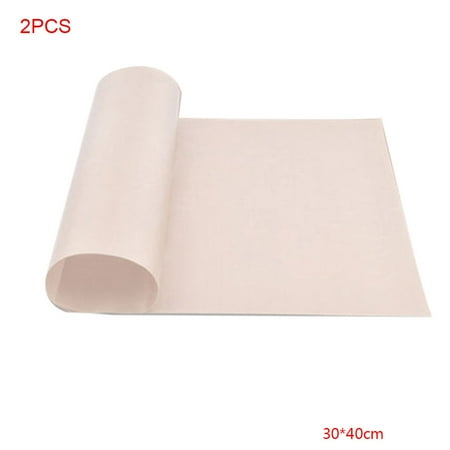 

2 PCS Reusable Baking Mat High Temperature Resistant Sheet Pastry Baking Oilpaper Non-stick BBQ Pad