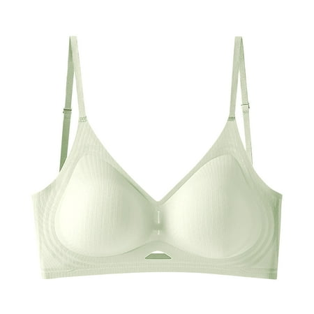 Hontri Women s Adhesive Wireless Bra - Invisible Comfort with Adjustable Support (Nude Colors | Lightweight Lift | S-XXL Sizing) (Green | S)