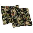 thumbnail image 1 of Coussin de Chaise de Salle à Manger Capitonné en Polyester Filé Carré de 19 Po (Ensemble de Deux), 1 of 1