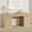 Yellow, variant on BouPower Computer Desk for Home Office,Study Work Table for Bedroom,Writing Desks with Charging Station,Wooden Computer Writing Desk with File Drawers,54.0”L x 21.6 "D x 30.0" H