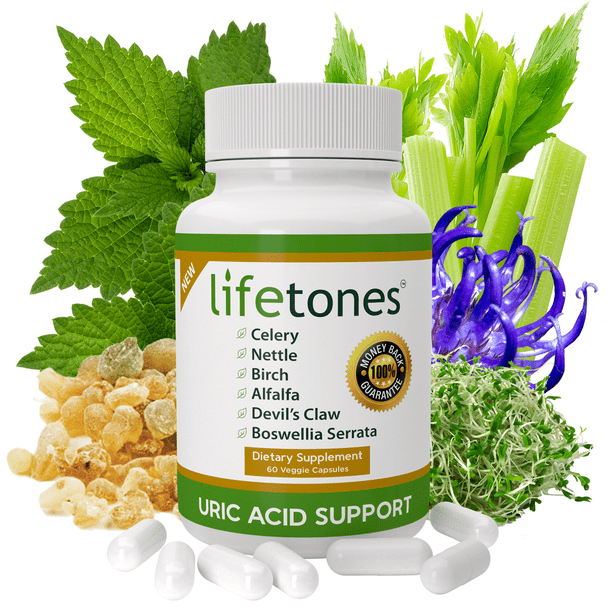 Lifetones Uric Acid Support Vitamins for Men and Women Uric Acid