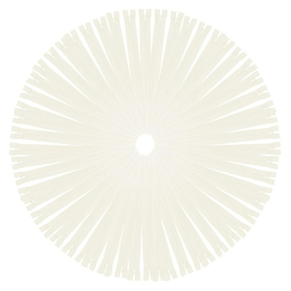 Off White Hidden Zippers - Off White Invisible Zippers Zippers - Zippers for Sewing Crafts - #3 Sewing Zippers Bulk Off White Zipper Supplies