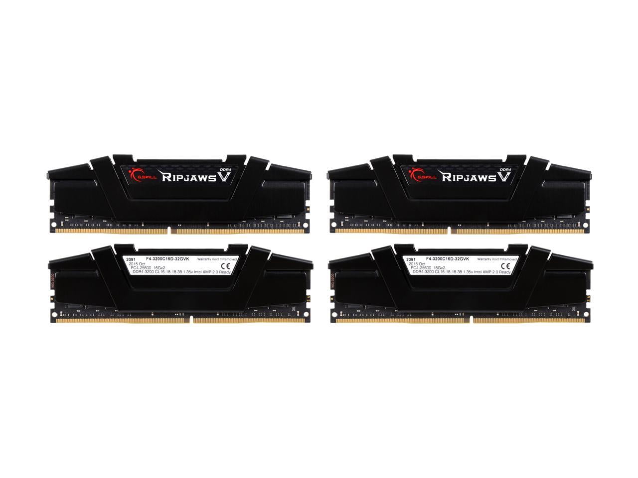 G.SKILL DDR4 16GB×4(64GB) G.Skill AEGIS - DDR4-64 GB: 4 x 16 GB - DIMM 288-PIN - ungepuffert