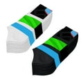 thumbnail image 1 of Unisex Solid Color Breathable Sports Comfortable Socks Boat Socks, 1 of 8