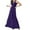 Purple, variant on Kaemgyyd Women's Cocktail Dresses Elegant Sleeveless V Neck High Waist Party Dress Fashion Flowy A Line Maxi Dress