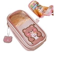 thumbnail image 1 of Estuche para lápices Kawaii: lindo estuche estético para lápices para niñas, estuche para lápices de gran capacidad, 1 of 3