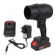 thumbnail image 2 of Soplador Jet Dry, 1050 W Hasta 130000 RPM 80 M/s Motor CC Sin Escobillas, Plumero De Aire Eléctrico De 5 Velocidades Con 2 Baterías De 2000 MAh, Para Soplar, Secar,, 2 of 7