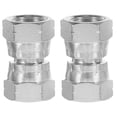 thumbnail image 1 of Miangastore 2 Pcs Hydraulic Female To Female Equal Swivel Joint Adapter Connector Air Compressor Accessories Female To Female Equal Swivel Joint Adapter Connector, 1 of 8