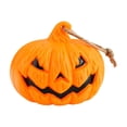 thumbnail image 2 of Mini Handheld LED Jack O Lantern Light, Battery Operated Halloween Pumpkin Lamp, Portable Decor for Mantel, Party, Tabletop, Indoor Home, Trick or Treat & Holiday Accent, B, 2 of 7