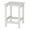White, variant on LiteHaven Beach Outdoor Side Table with 2 Layer Storage, Plastic Waterproof and UV Resistant HDPE Adirondack Coffee End Tables, All Weather for Patio, Backyard, Pool, Indoor Use,White