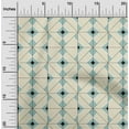 thumbnail image 1 of oneOone Cotton Poplin Fabric Diamond Geometric Print Fabric By The Yard 56 Inch Wide, 1 of 4