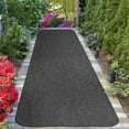 thumbnail image 6 of Skid-Resistant Heavy-Duty Carpet Runner - Charcoal Black - 4' x 20', 6 of 6