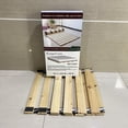 thumbnail image 4 of Kergulvorn Bed frames,Breathable Moisture-Proof Bed Plate, Guest Tatami Mat,Wood Roll-Type Slatted Bed Japanese Floor Futon Mattress, Floor Sleep Bedding (Twin), 4 of 9