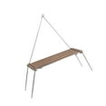 thumbnail image 2 of Colaxi Camping Folding Table Foldable Picnic Table Travel Table Multifunction Portable Table Outdoor Table for Picnic Beach Backyard Teak, 2 of 8