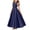 Black, variant on Girls Sleeveless Hi-Lo Satin Dress Pleated A-Line Maxi Princess Dress Wedding Elegant Ball Gown Dresses for 0-15 Years