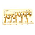 thumbnail image 1 of Electric Bass Bridge, 5 String Bridge with Zinc Saddles Ideal Replacement Part for Electric Bass, 1 of 7