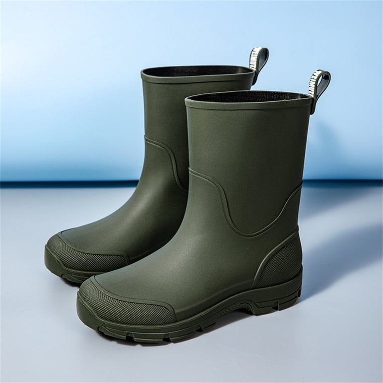 LIJCC Waterproof Rain Boots for Men and Women Lightweight  display picture 1