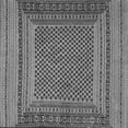 thumbnail image 1 of Ahgly Company Indoor Square Southwestern Gray Country Area Rugs, 8' Square, 1 of 1
