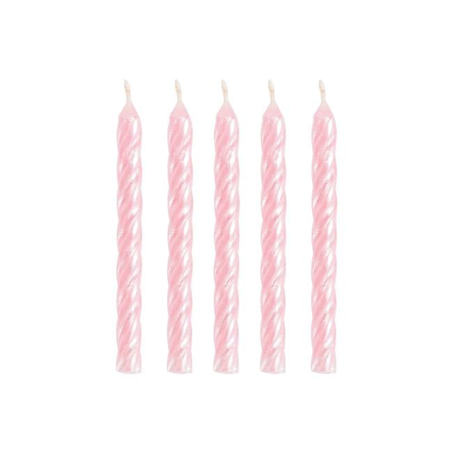 2.25 Classic Pink Creative Converting Cake Candle
