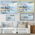 thumbnail image 4 of Designart "Serenity In Lakeside Nature I" Lakes Lakehouse Floater Framed Wall Decor, 4 of 5