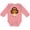 Mauve, variant on Inktastic Easter African American Girl Girls Long Sleeve Baby Bodysuit